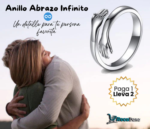Oferta 2x1 - Anillo Abrazo Infinito ♾️