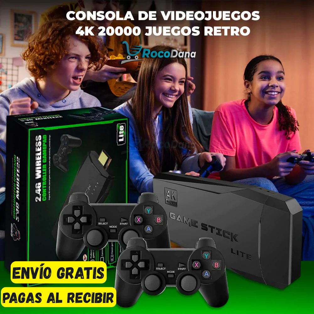 Consola Retro 4K con 20.000 Juegos