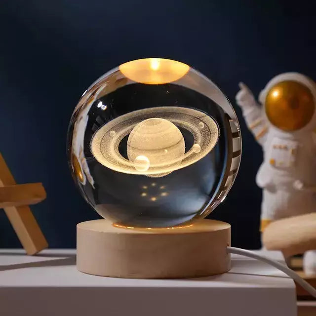 Lampara - Esfera de Cristal