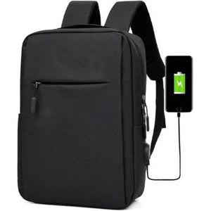 Mochila Urbana Antirrobo con División Porta Notebook 15,6" Y Usb 🎒🔋