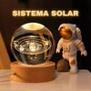 Lampara - Esfera de Cristal